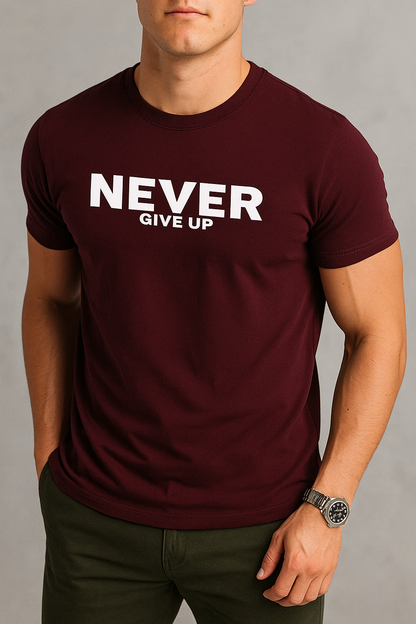 Men’s Luxe Satin Printed Tee