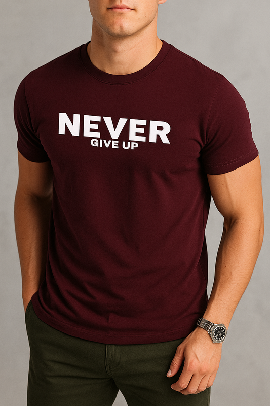 Men’s Luxe Satin Printed Tee