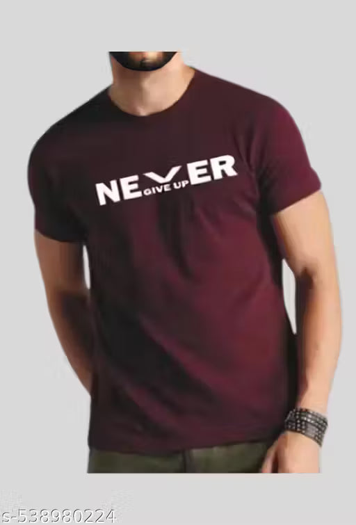 Men’s Luxe Satin Printed Tee