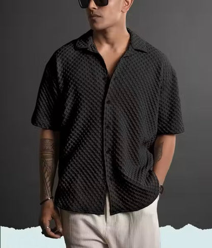 Trending Casual Popcorn Bubble Shirts